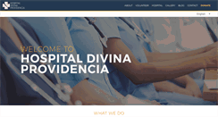 Desktop Screenshot of hospitaldivinaprovidencia.org