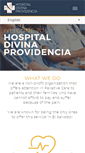 Mobile Screenshot of hospitaldivinaprovidencia.org